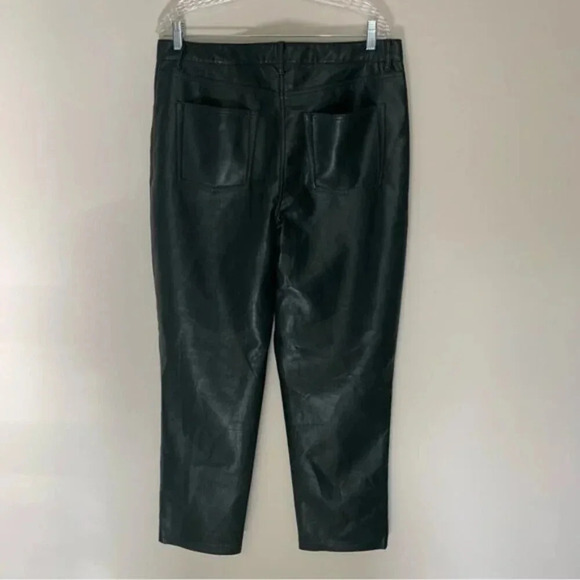Wilfred  The Melina Pant High-waisted Vegan Leather Black 16 - Picture 3 of 14